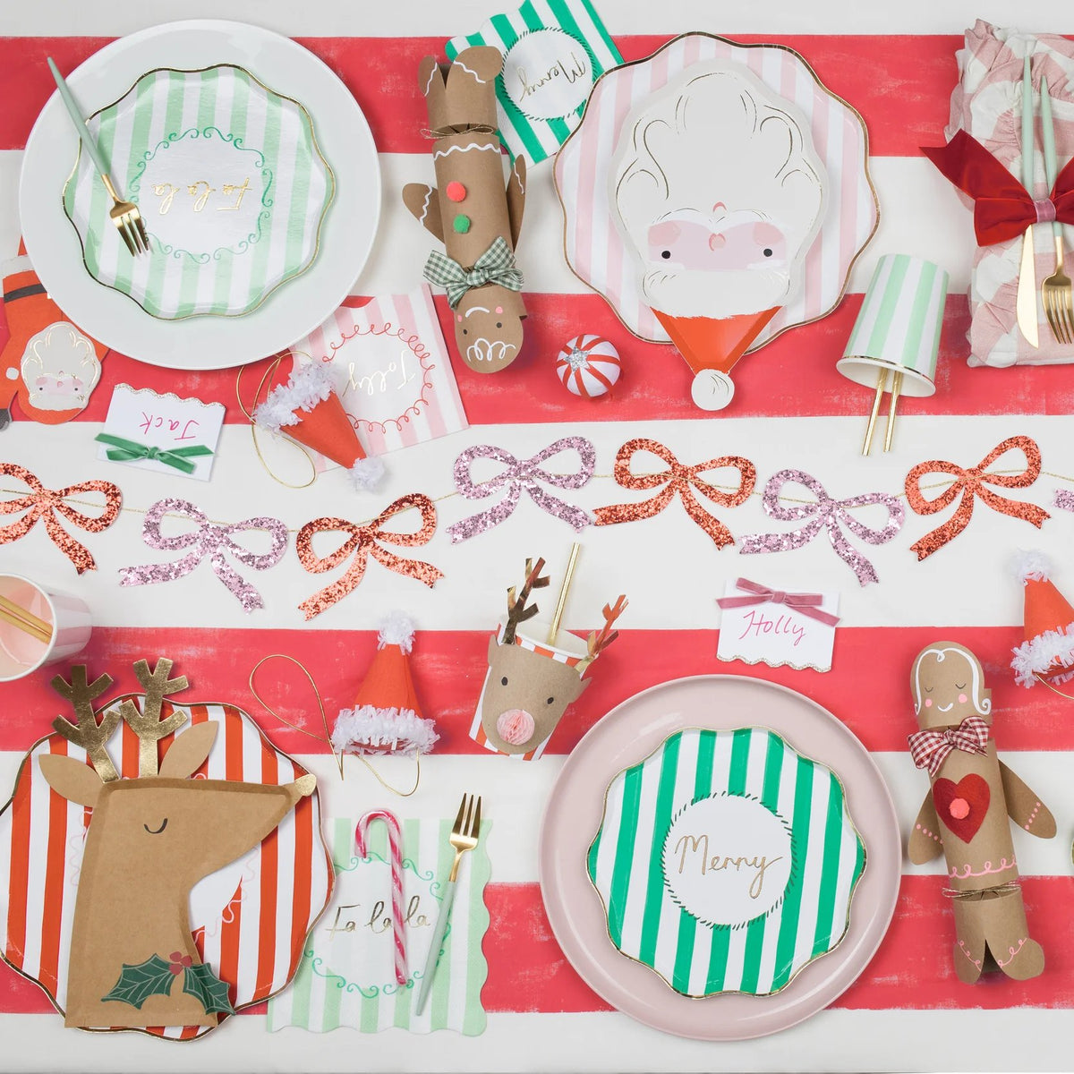 Red Ribbon Placemat Pad