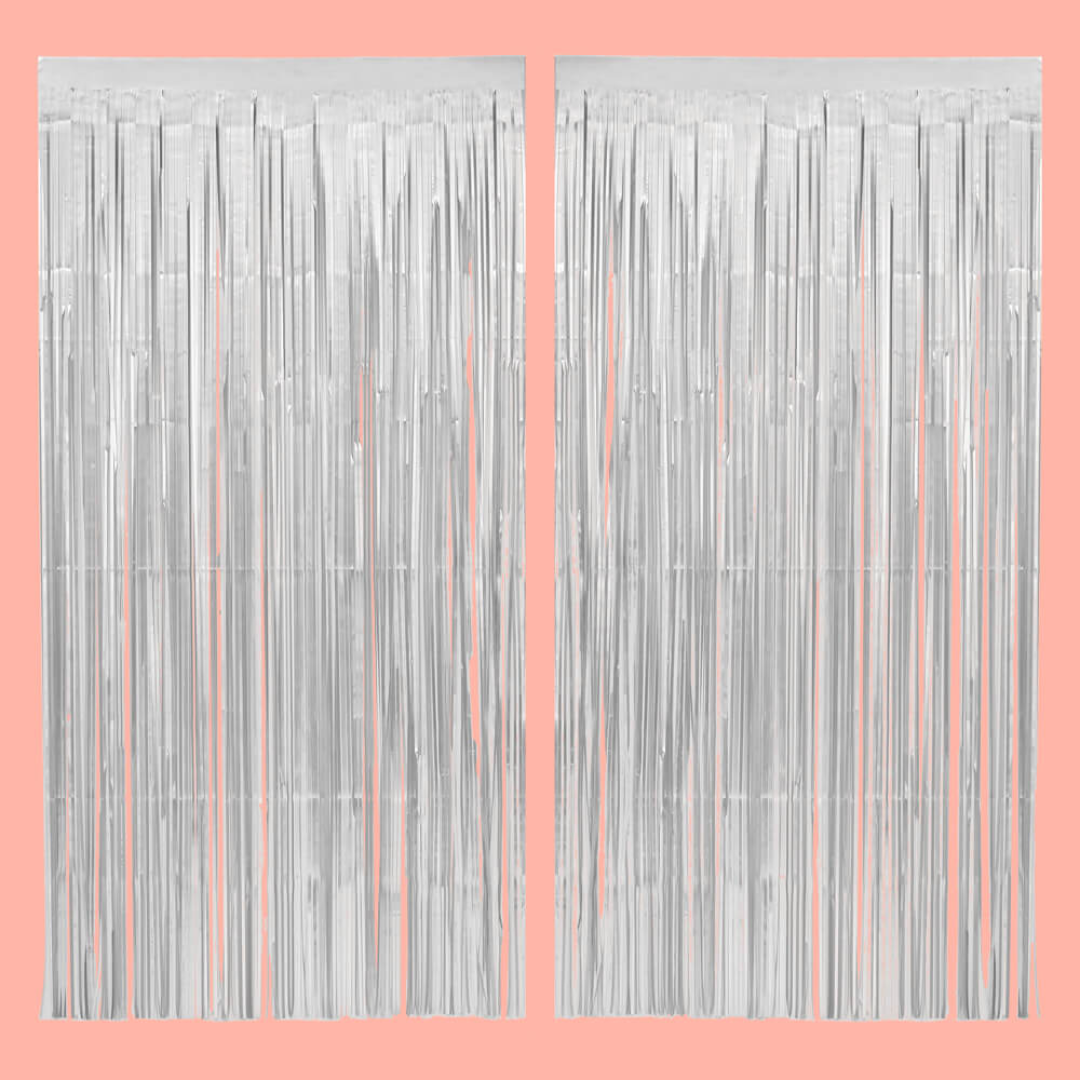 Silver Party Curtain