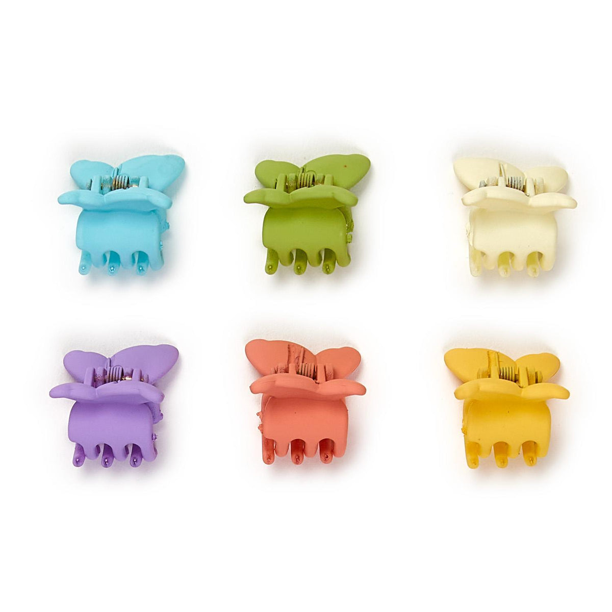 Pretty Pastel Hair Clips (Set of 6) Ellie and Piper