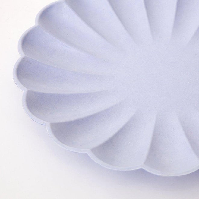 Meri Meri - Pale Mint Simply Eco Large Plates