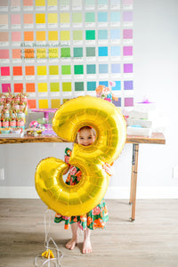 Andy Warhol Inspired Third Birthday Party