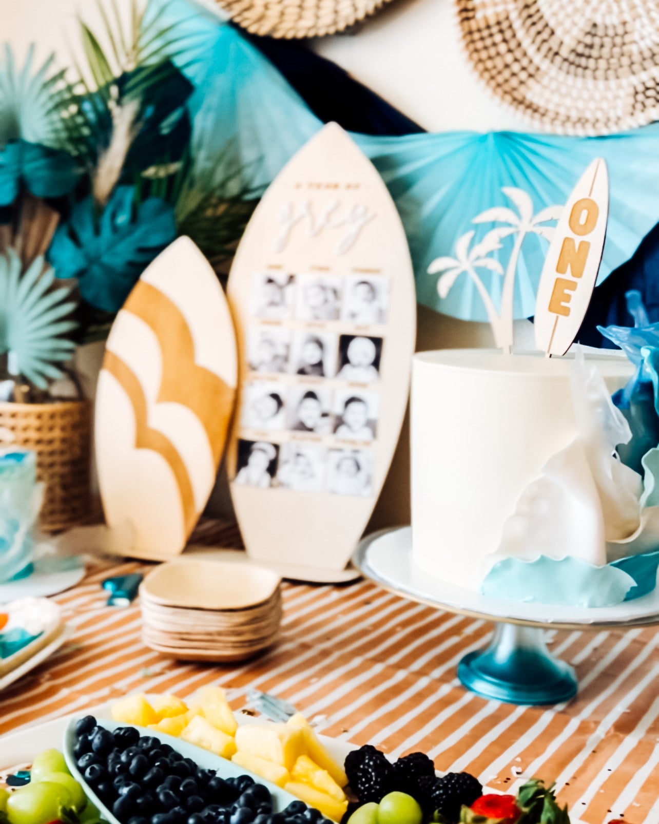 Catch a Wave this Summer with these Surfer-Themed First Birthday Party  Ideas — Mint Event Design