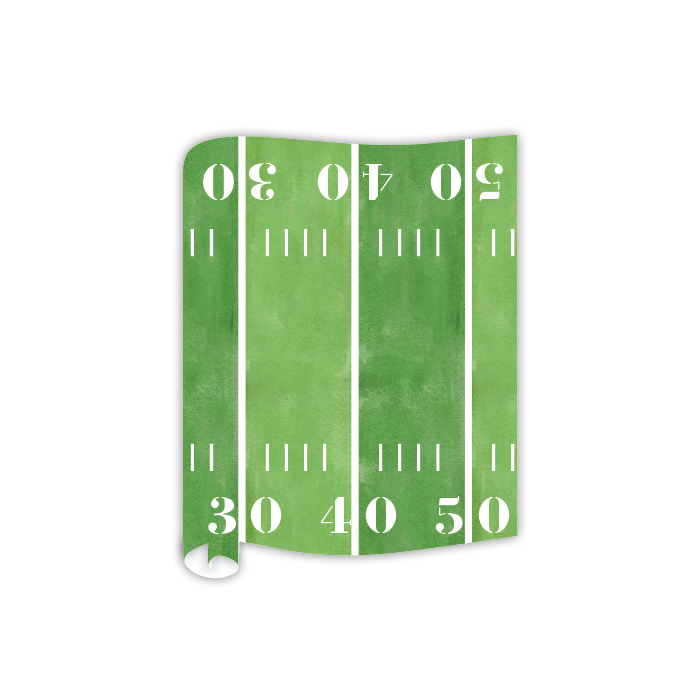 Handpainted Football Field Table Runner - Ellie and Piper