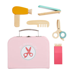 Hair Stylist Wood Toy Play Set - Ellie and Piper