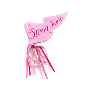 Sweetheart Party Pennant - Ellie and Piper