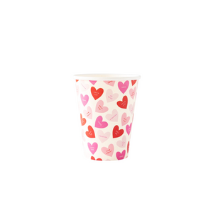Hearts Paper Cups - Ellie and Piper