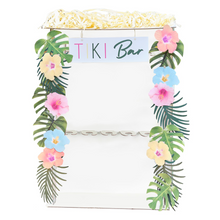 Hawaiian Tiki Bar Drinks Stand with Grazing Board - Ellie and Piper