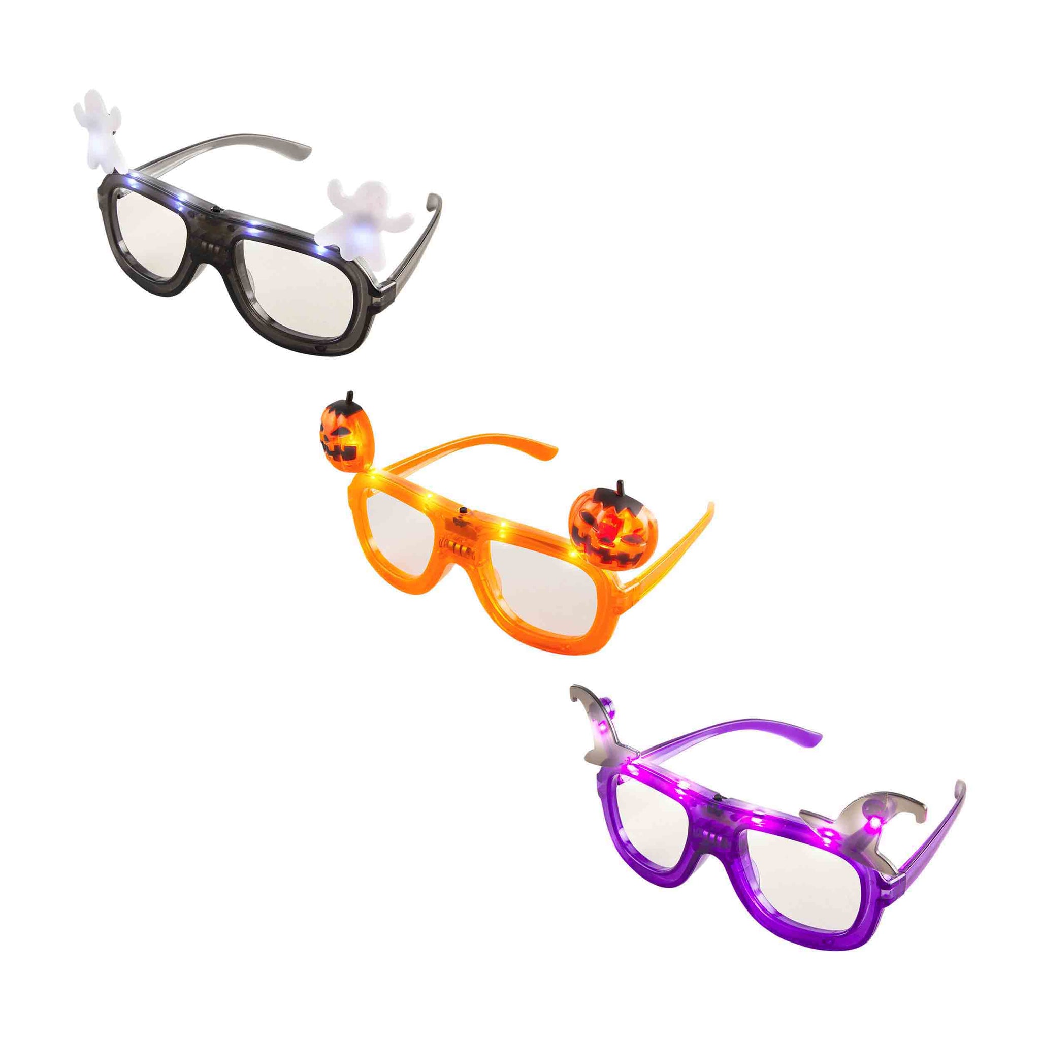 Light up 2024 halloween glasses