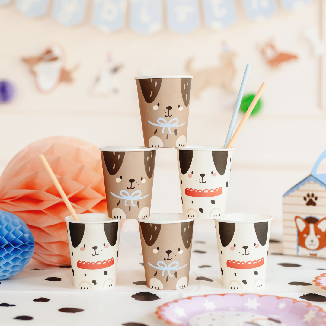 Dog Paper Cups | Ellie and Piper