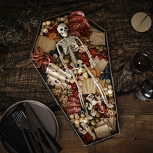 Black Coffin Halloween Grazing Board - Ellie and Piper