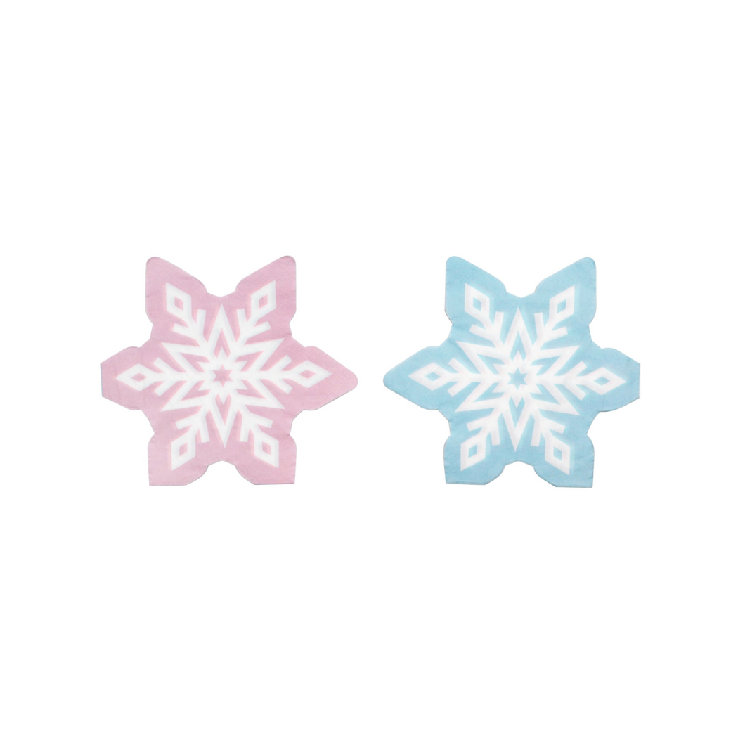 Snow Day Snowflake Napkins - Ellie and Piper