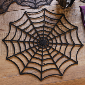 Spider Web Halloween Placemats - Ellie and Piper