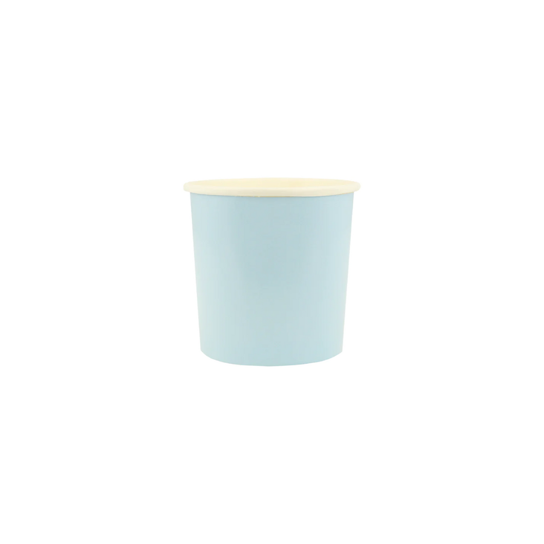 Summer Sky Blue Tumbler Cups - Ellie and Piper