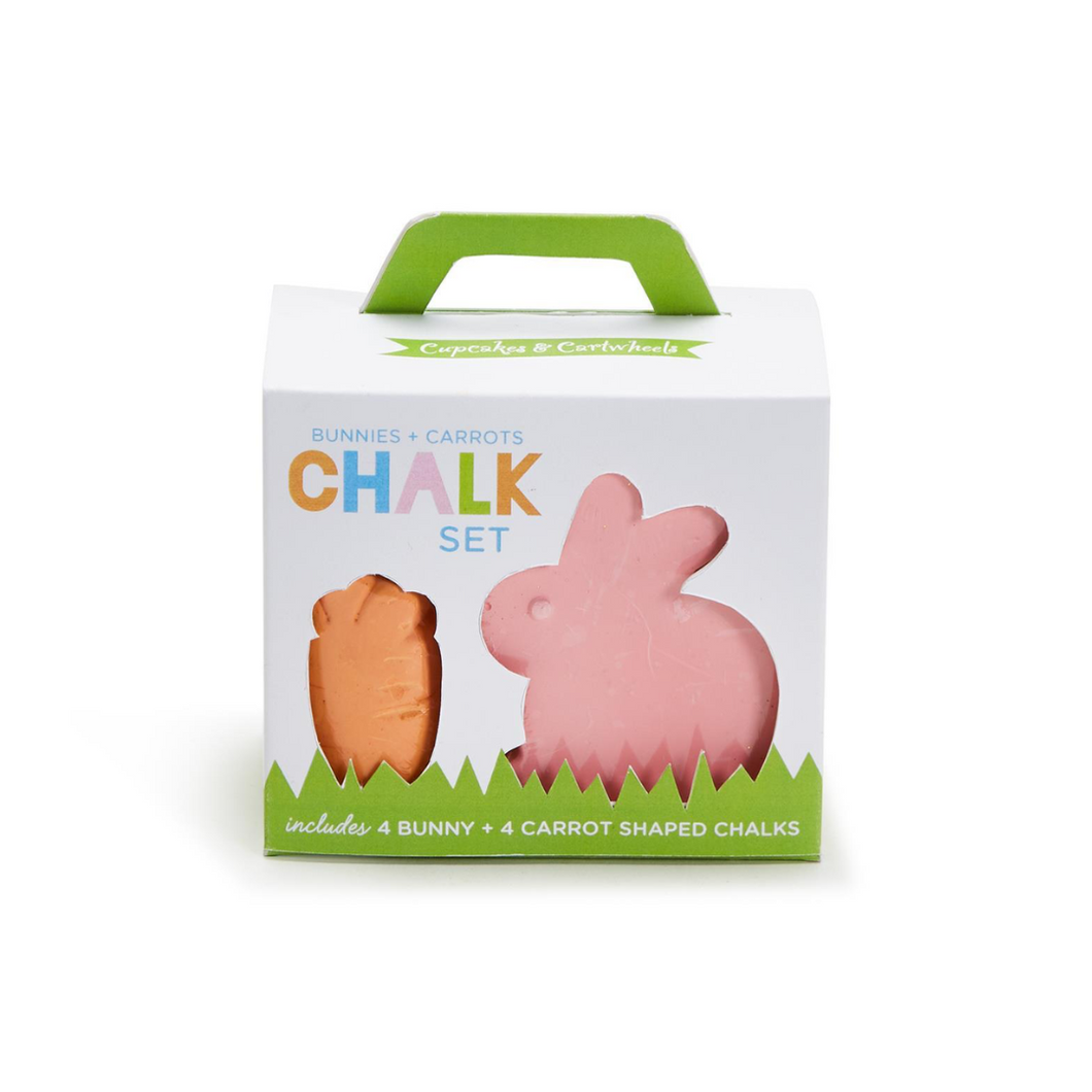 Bunny and Carrot Chalk Set - Ellie and Piper
