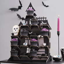 Haunted House Halloween Treat Stand - Ellie and Piper