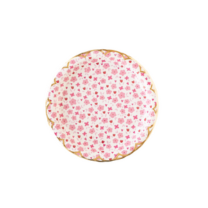 Flower Fields Paper Plate - Ellie and Piper