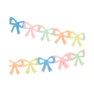 Tissue Paper Bow Garlands - Ellie and Piper