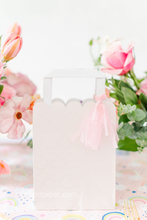 Iridescent and Pink Party Bags with Tassels - Ellie and Piper