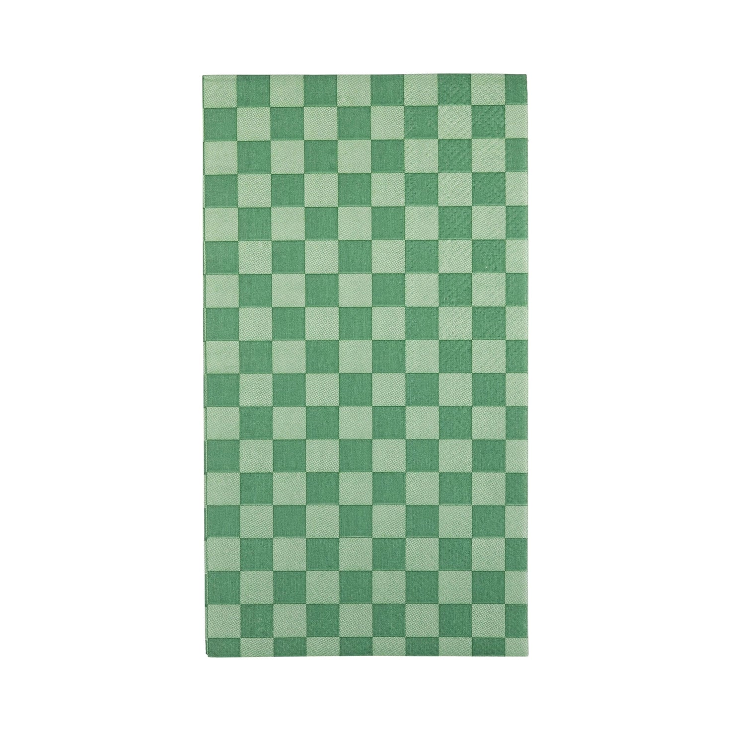 Pink and Red Checkered Paper Dinner Napkins