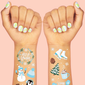 Winter Temporary Tattoos - Ellie and Piper