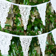 White Lace Paper Garland - Ellie and Piper