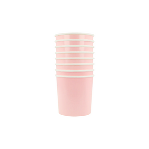 Cotton Candy Pink Tumbler Cups - Ellie and Piper