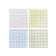 Gingham Paper Napkins - Ellie and Piper