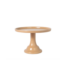 Melamine Cake Stand Small - Latte Brown - Ellie and Piper