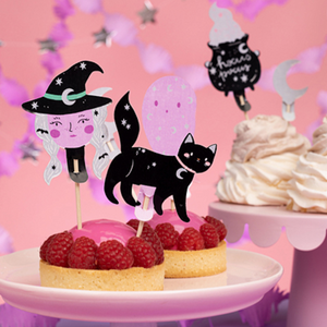 Halloween Cake Toppers - Ellie and Piper