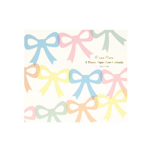 Tissue Paper Bow Garlands - Ellie and Piper