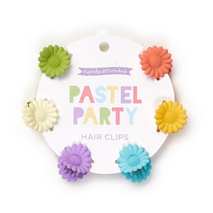 Pretty Pastel Hair Clips (Set of 6) - Ellie and Piper