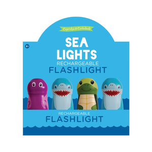 Under The Sea Friends Rechargeable Flashlight (3 Styles) - Ellie and Piper