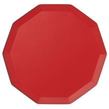 Cherry Red Premium Dinner Paper Plates