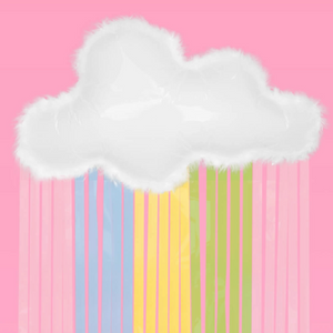 Rainbow Cloud Balloon - Ellie and Piper
