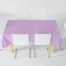 Eco-Friendly Purple Disposable Pastel Paper Table Cover - Ellie and Piper