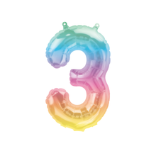 16" Foil Jelli Numbers (0-9)