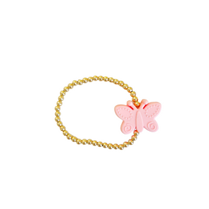 Blush Butterfly Bracelet - Ellie and Piper