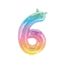 16" Foil Jelli Numbers (0-9)