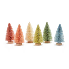 Holiday Pastels Mini Bottlebrush Trees - Ellie and Piper