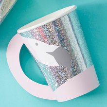 Flamingo Shaped Paper Cups - Good Vibes - Ellie and Piper
