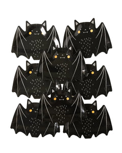 Freakin' Bats Hanging Bat Shaped Plates - Ellie and Piper