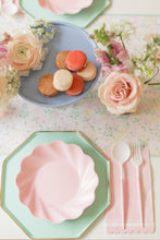 Simply Eco Salad Paper Plates - Blush - Ellie and Piper