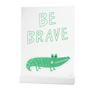 Wild One Be Brave Acrylic Table Top Sign - Ellie and Piper