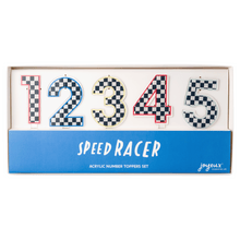 Speed Racer Acrylic Number Set (0-9) - Ellie and Piper