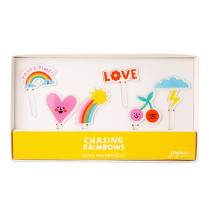 Chasing Rainbows Mini Topper Set - Ellie and Piper