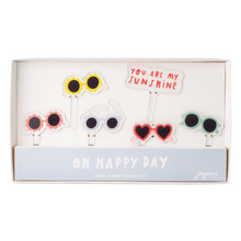 Oh Happy Day Sunnies Acrylic Mini Topper Set - Ellie and Piper
