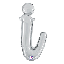 Mini Script Silver Foil Balloons 14”
