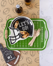 Football Field Reusable Bamboo Tray - Ellie and Piper