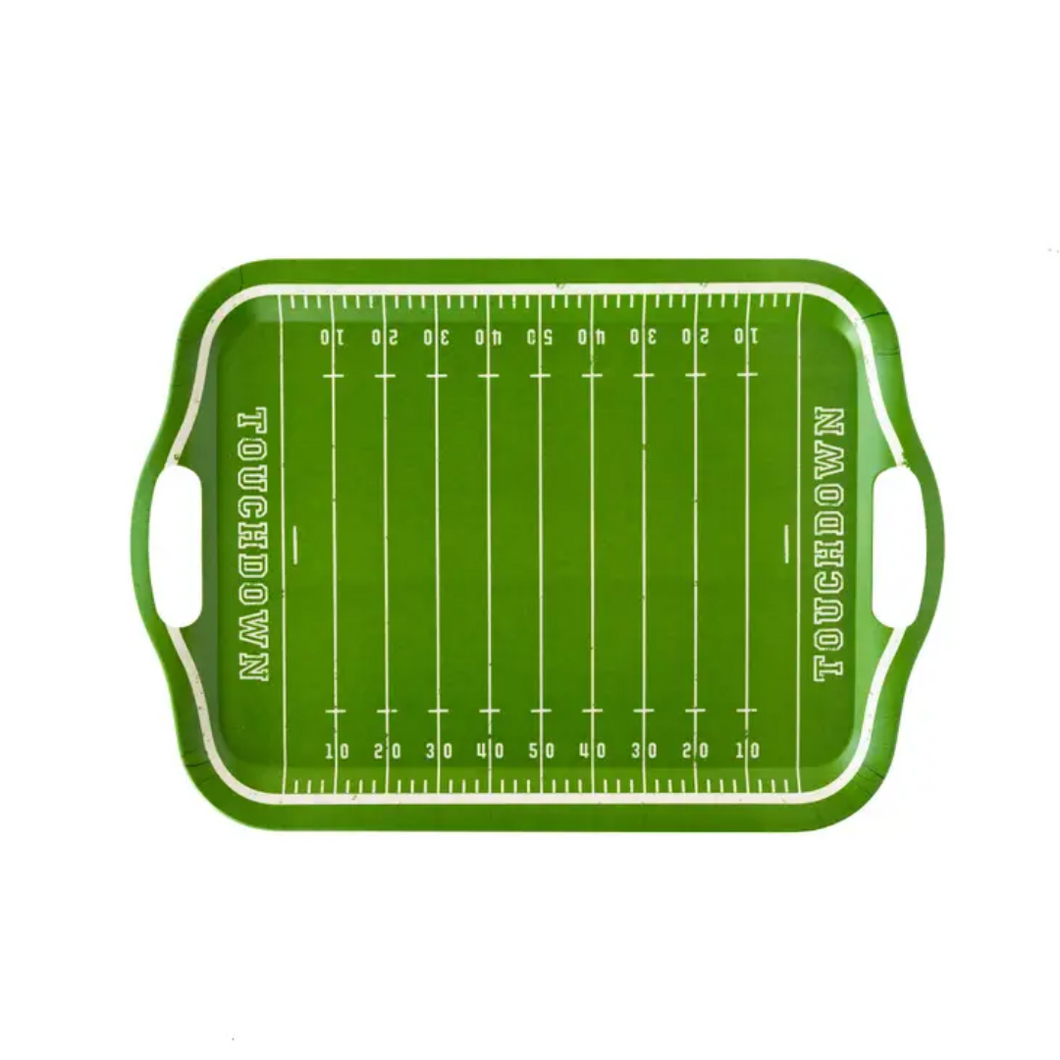 Football Field Reusable Bamboo Tray - Ellie and Piper