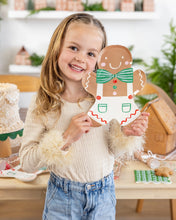 Gingerbread Man Plate - Ellie and Piper